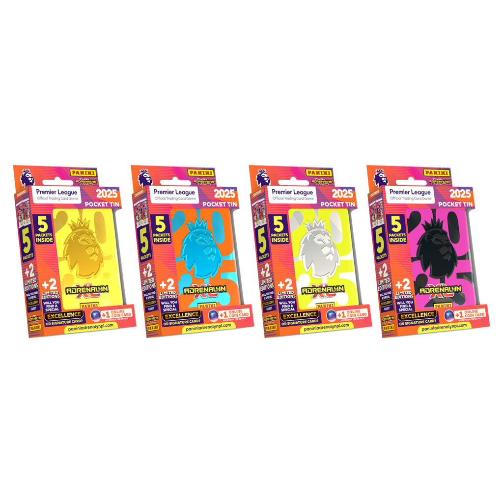2024-25 PANINI ADRENALYN XL PREMIER LEAGUE CARDS – POCKET TIN